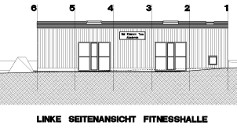 Nai Khanom Tom Akademie - linke Seitenansicht Fitnesshalle